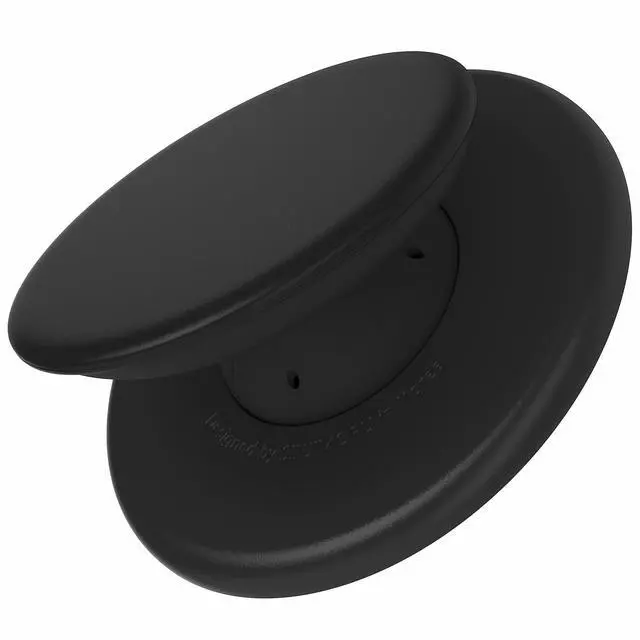 Main image of for MagSafe Phone Grip, Soft Silicone Magnetic Finger Grip for iPhone 17/16/15/14/13, Comfortable One-Touch Holding, M-Tap Tok Black