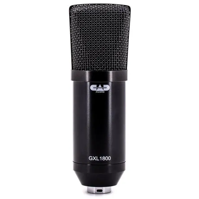 Main image of GXL1800 Large Format Side-Address Studio Condenser Mic High Sensitivity, Cardioid Pattern, Shock Mount & Stand