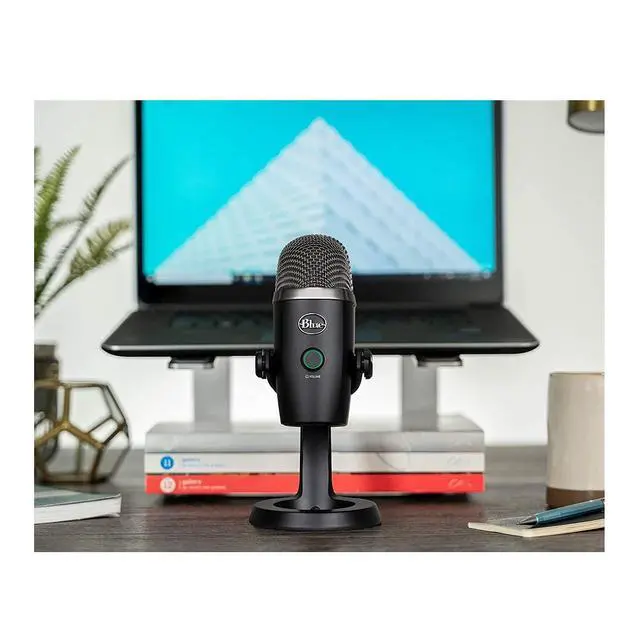 Alt view image 6 of 7 - Blue Yeti Nano USB Microphone for Gaming, Streaming, Podcasting, Twitch, YouTube, Discord, Recording for PC and Mac, Plug & Play -Blackout