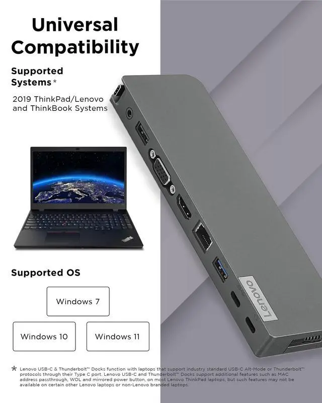 Alt view image 5 of 7 - 7-in-1 Portable USB-C Mini Dock - HDMI & VGA, 45W Charging, Compatible with, Apple & USB-C Laptops, G0A70065US