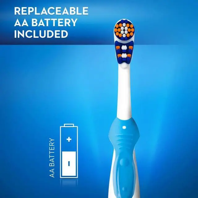 Alt view image 2 of 5 - Oral-B 3D White Action Power Toothbrush, 1 Count (Colors May Vary), Multi-colored