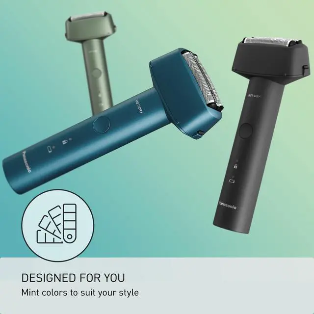 Alt view image 7 of 7 - Electric Razor for Men, Wet Dry Shaver with 3-Blade Cutting System, Ergonomic Handle and USB-C Charging- ES-RM3B-K
