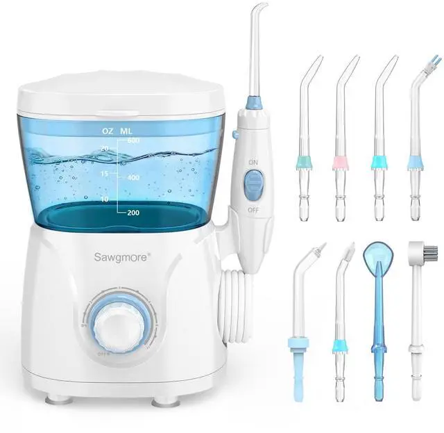 Main image of Water Dental Flosser for Teeth, 600ML Electric Oral Irrigator