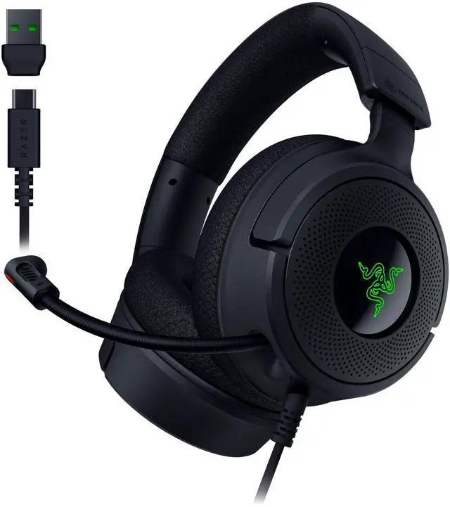 Main image of Kraken V4 X Wired Gaming Headset: 40 mm Drivers - Cardioid Mic - Memory Foam Cushions - Chroma RGB Lighting - Type C & Type A Cable - for PC, Mac, PS5, Nintendo Switch 2, Steam Deck, Smartphone
