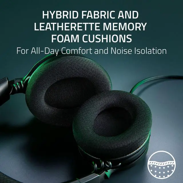 Alt view image 5 of 7 - Kraken V4 X Wired Gaming Headset: 40 mm Drivers - Cardioid Mic - Memory Foam Cushions - Chroma RGB Lighting - Type C & Type A Cable - for PC, Mac, PS5, Nintendo Switch 2, Steam Deck, Smartphone