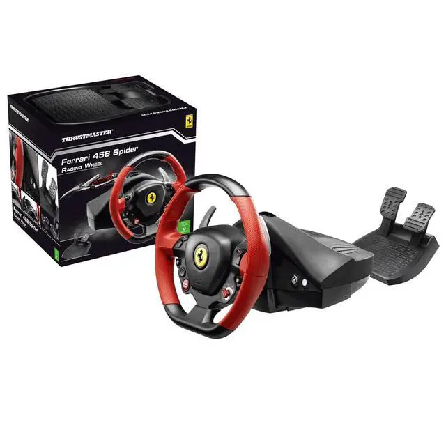 Alt view image 6 of 6 - Ferrari 458 Spider Racing Wheel (Xbox Series X/S & One)