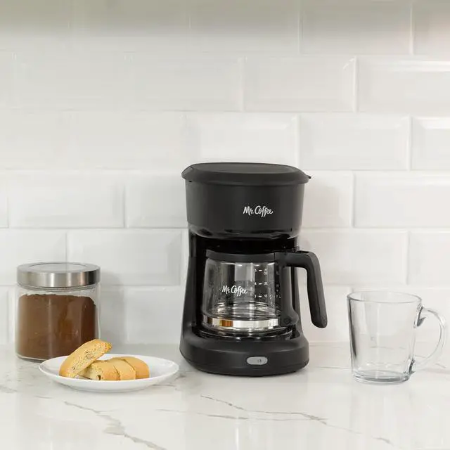 Alt view image 3 of 7 - 5-Cup Mini Brew Switch Coffee Maker, Black