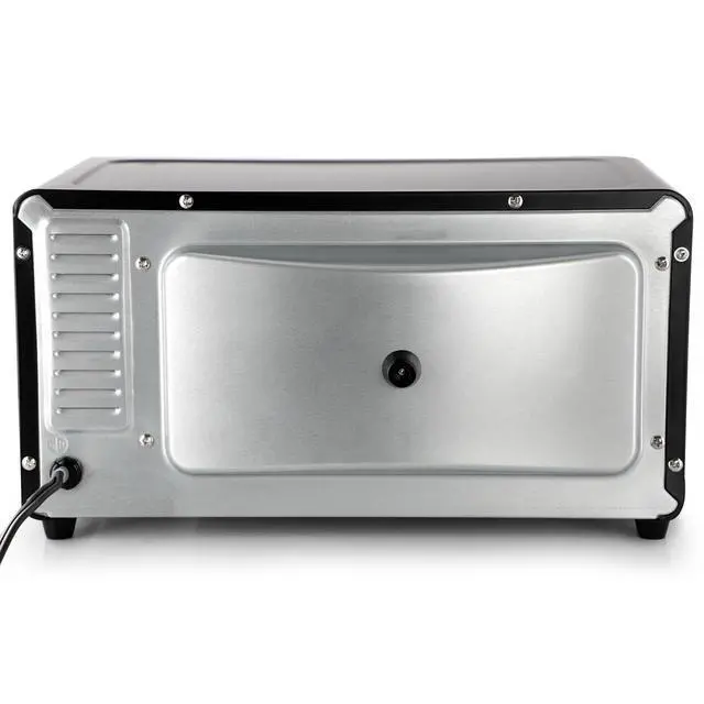 Alt view image 5 of 7 - 9.5 Quart Electric Counter Top 2 Slice Toaster Oven with Built in Timer, Bake, Broil, Toast (Black)