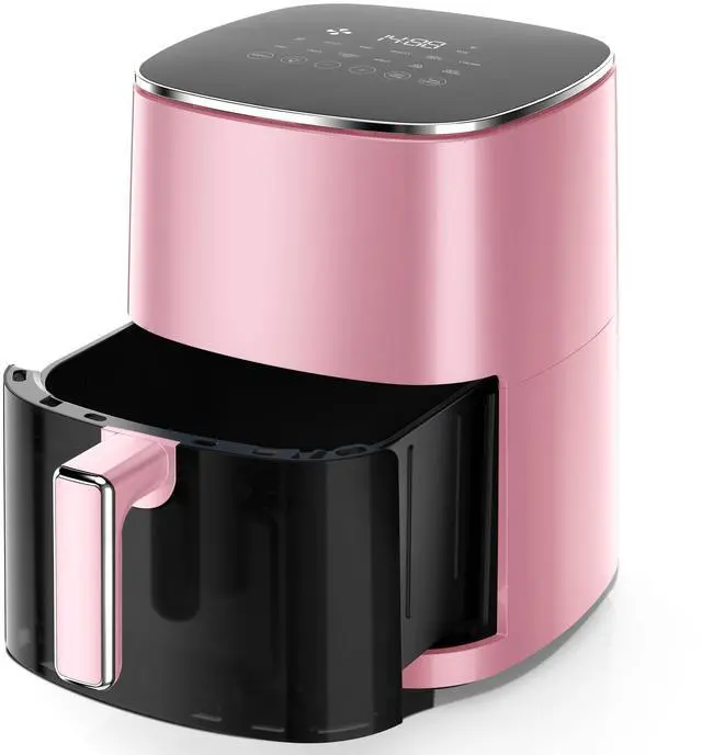 Main image of Air Fryer, 6QT Square Airfryer with Visual Window, 400 Fast Heating Air Fryers Oven with Timer, Auto-Off, Non Toxic & Non Stick, Multiple 12 Modes for Roast, Bake, Dehydrate, Fry, Reheat