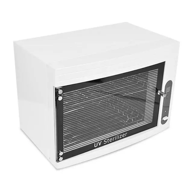 Alt view image 7 of 7 - 8L UV Cleaning Cabinet, High Capacity Nail Tool Cleaning Machine with Timer for Bottle Manicure Spa Barber Tool Equipment Cleaning