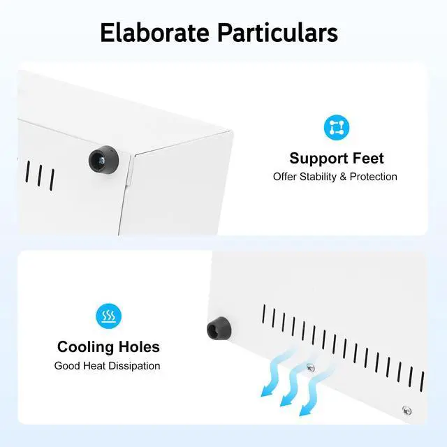 Alt view image 7 of 7 - Metal Cleaning Box,Electric Sterilizer High Temperature Metal Dental Nail Tool Disinfection Cabinet W/Intelligent Control, For Homes, Hospitals, Beauty Salons,50-200/122~392.
