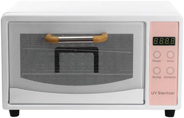 Main image of Nail Tool Cabinet, 10L Large Sterilizer for NailTools, Multi-Functional Nail Cleaner Box for Home Use, Barbers, Beauty Salons, andSpas (Pink)