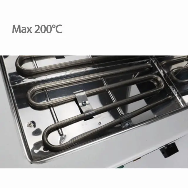 Alt view image 3 of 7 - High Temperature Sterilizer, Dry Heat Nail Sterilizer Machine for Nail Tool Bottle, Portable Tool Disinfection Cabinet, Electric Cleaning Box for Esthetician, Laboratory, Salon NV-210