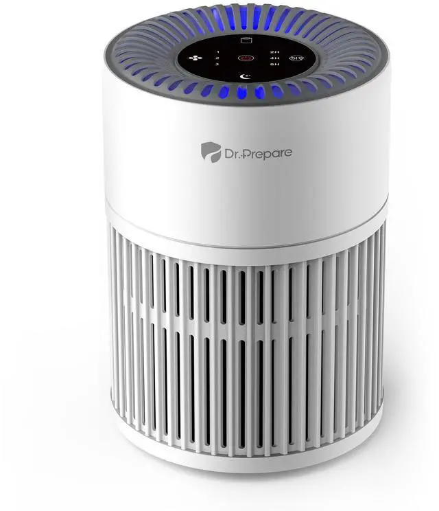 Main image of Air Purifiers for Bedroom,Quiet Air Purifier with 15 dB Sleep Mode & Night Light,H13 HEPA Washable Filter, 360°Air Inlet, 3 Timer 12W Design, Air Cleaner for Pet Dander,smoke
