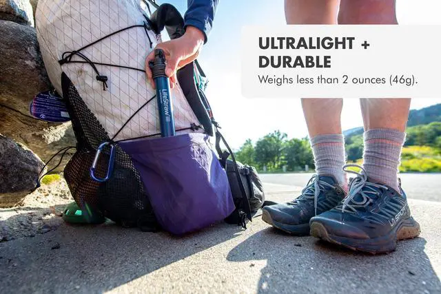 Alt view image 6 of 7 - Personal Water Purifier for Hiking, Camping, Travel, and Emergency Preparedness