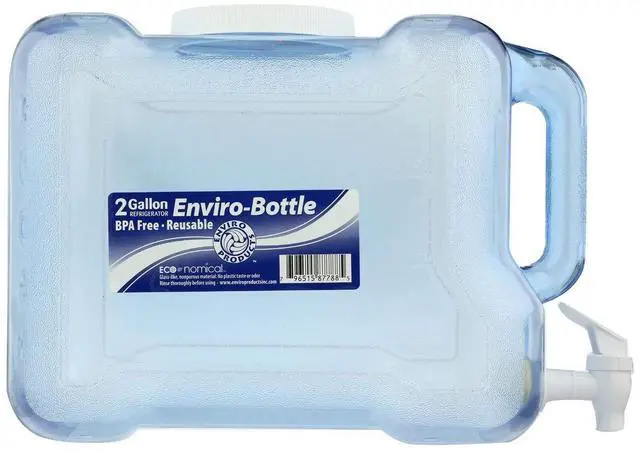 Main image of BpA Free 2 Gallon Refrigerator Bottle with Spigot