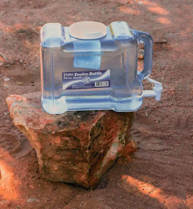 Alt view image 2 of 2 - BpA Free 2 Gallon Refrigerator Bottle with Spigot