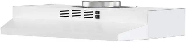 Main image of Range Hood 30 inch Under Cabinet Range Hood with 2 Speed Exhaust Fan,Ducted/Ductless Convertible,Rocker Button Control,300 CFM, White Vent Hood Aluminum Filter Included