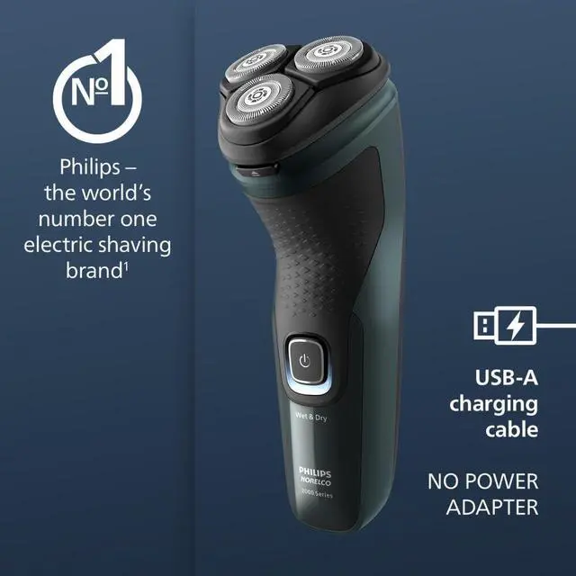 Alt view image 6 of 7 - 2600 Electric Shaver, Dark Forest Green