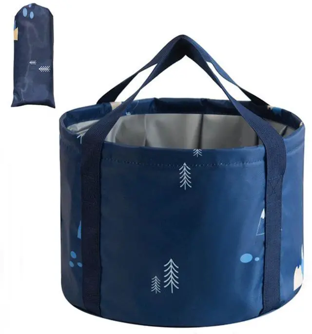 Main image of Multifunctional Collapsible Bucket for Soaking Feet, Portable Foot Bath Bag, Foot Spa Soaking Feet Home Pedicure Basin Outdoor Camping for Washing, Fishing Wait Handy Carrying Bag, Large