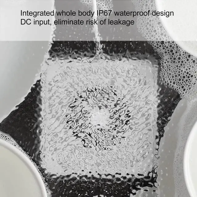 Alt view image 3 of 7 - Mini USB Ultrasonic Dishwasher, Portable Dish Washing Machine Cleaner for Home Kitchen Apartment, Wshing Tools for Dishware Fruit Vegetable (White)