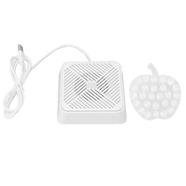 Alt view image 7 of 7 - Mini USB Ultrasonic Dishwasher, Portable Dish Washing Machine Cleaner for Home Kitchen Apartment, Wshing Tools for Dishware Fruit Vegetable (White)