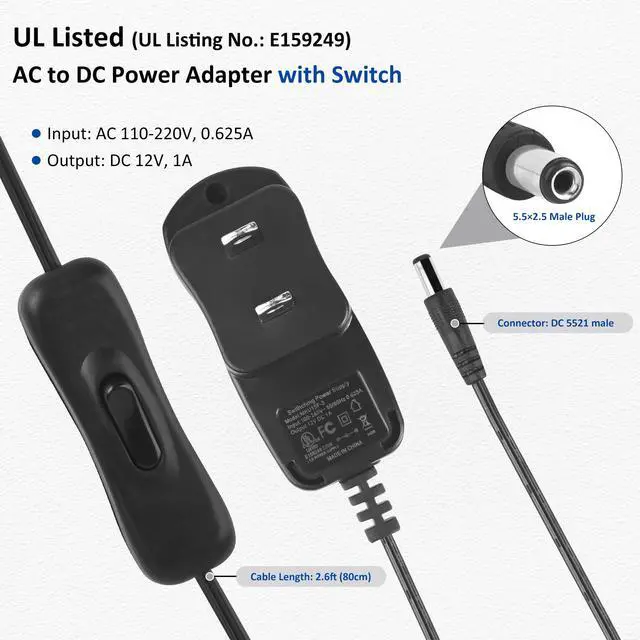 Alt view image 5 of 7 - 12V DC Small Water Transfer Pump 1.3LPM Mini Self Priming Micro Pump with Food Grade Pipe and Power Adapter, For Ice Maker Coffee Machine Water Dispenser