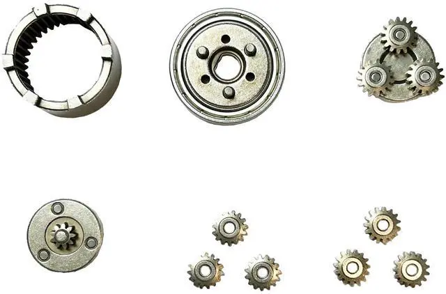 Alt view image 4 of 7 - 6-22v 200W DC Planet Gear Motor 90kg.cm High Torque Mini Metal Geared Motor for DIY Robot Rotating Table Door Lock Curtain Machine