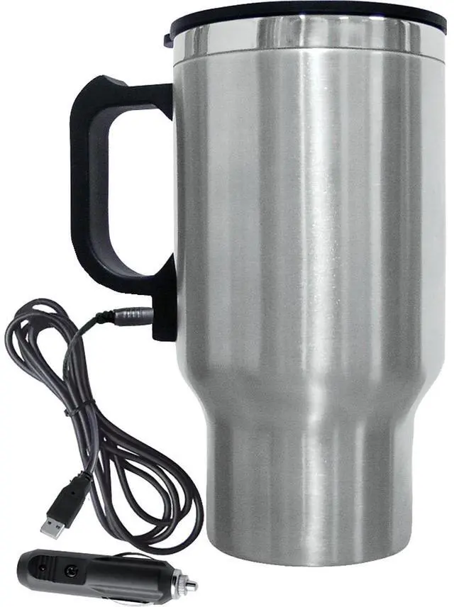 Main image of CMB-16C Travel Mug 12 Volt Heated,16 oz,Stainless Steel
