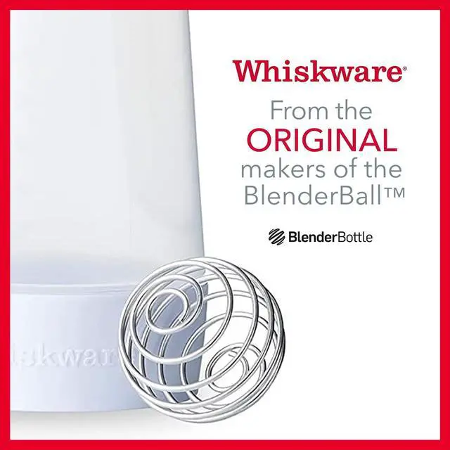 Alt view image 5 of 7 - Pancake Bottle, Batter Dispenser and Mixer with BlenderBall Wire Whisk, Durable, No-Mess, BPA Free, Dishwasher Safe, Mint
