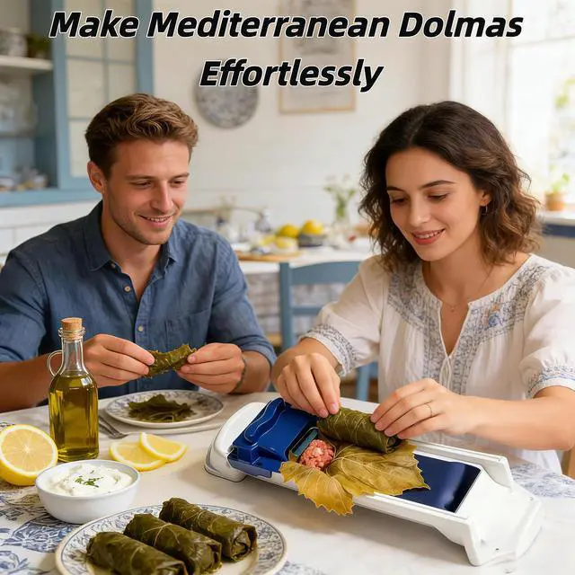 Alt view image 6 of 7 - Lumpia Roller Machine Maker Roller Egg Roll Simple DIY Burrito Maker, Home Cooking Spring Roll Machine (2)