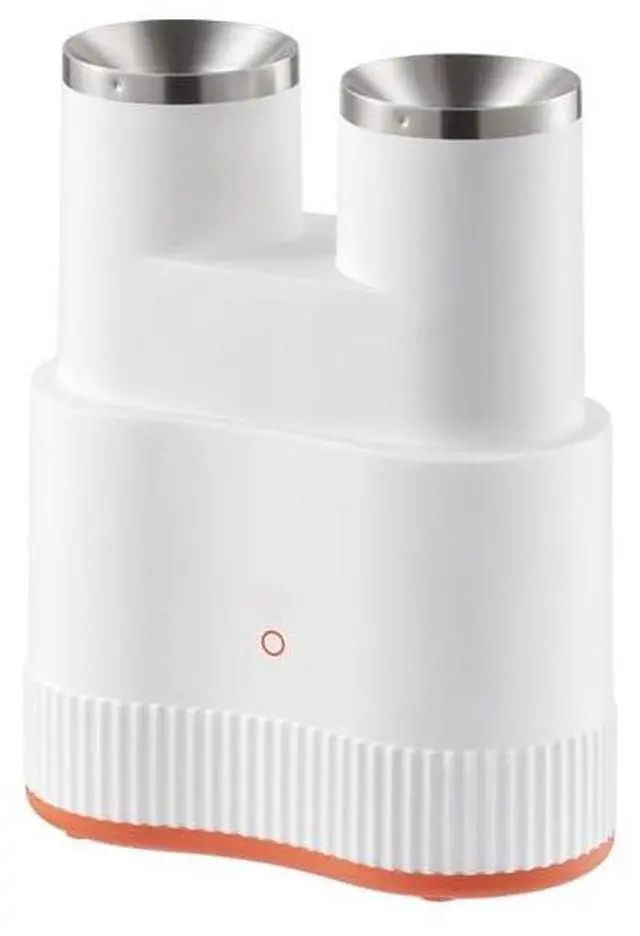 Main image of Double-tube Automatic Egg Roll Machine, Egg Boiler Sausage Machine, Hot Dog Roll Machine, Egg Cooker, Non-stick Pan, 7-minute Quick Cooking Tool, White