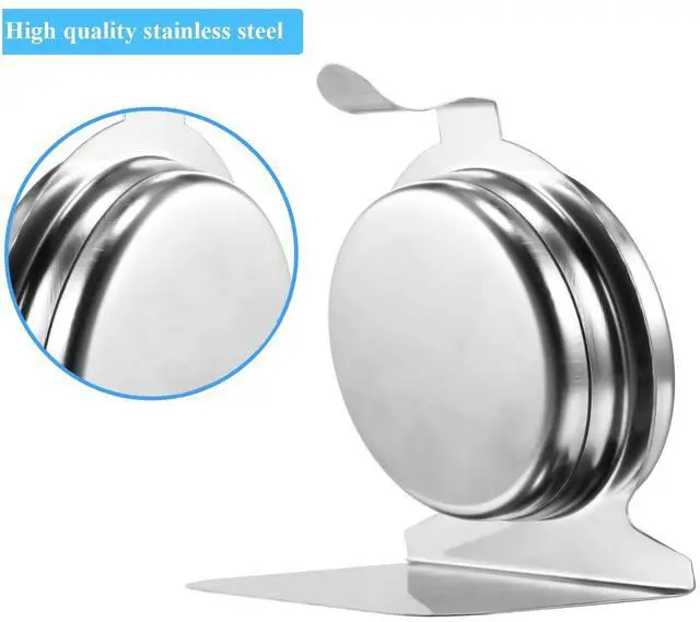 Alt view image 4 of 7 - 2 Pack Refrigerator Thermometer, 30-30°C/20-80°F, Classic Fridge Thermometer Large Dial with Red Indicator Thermometer for Freezer Refrigerator Cooler