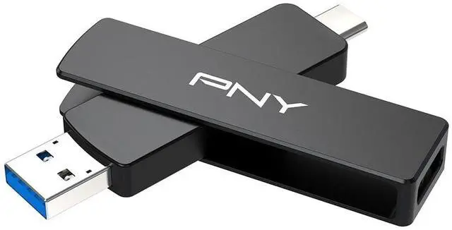 Alt view image 2 of 7 - 256GB Duo Link V3 USB 3.2 Gen 2 Type-C & Type-A OTG Flash Drive Extreme Speeds Read/Write 1000/800MB/s External Mobile Storage Compatible with Smartphone/Tablet/Laptops/Desktops