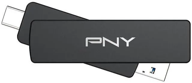 Alt view image 3 of 7 - 256GB Duo Link V3 USB 3.2 Gen 2 Type-C & Type-A OTG Flash Drive Extreme Speeds Read/Write 1000/800MB/s External Mobile Storage Compatible with Smartphone/Tablet/Laptops/Desktops
