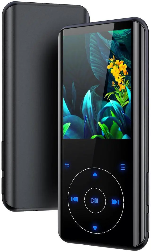 Main image of 64GB MP3 Player with Bluetooth 5.3, Speaker, 2.4 inch Screen, Portable Music Player for Sport Running, FM Radio, Voice Recorder, Digital Audio Video Shuffle Playback, Support 128GB Micro SD Card