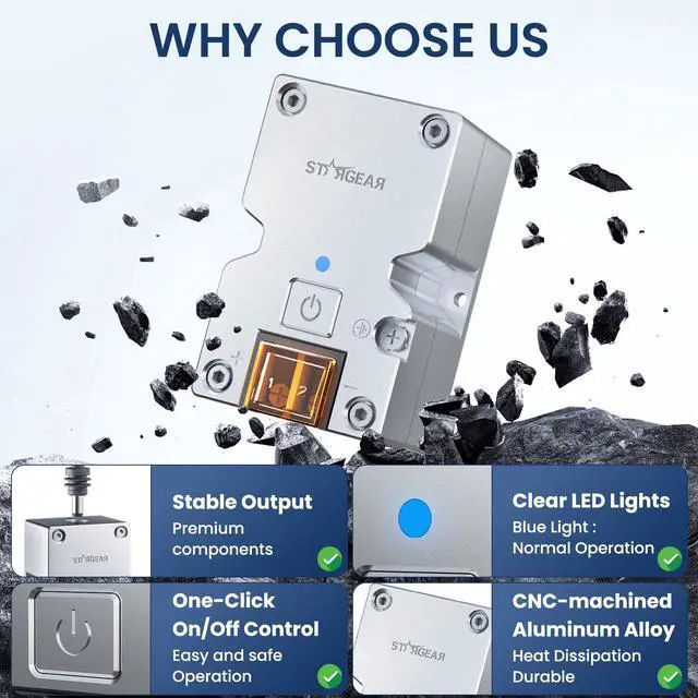 Alt view image 5 of 7 - Mini 12V Adapter, DC Step Up Converter 12-24V to 28V 3.5A with On/Off Switch for Starlink Mini DC Power Supply Cable Battery Pack, Starlink Mini Accessories for RV/Truck/Boat/Outdoor Use