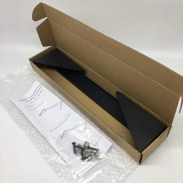 Alt view image 4 of 6 - 3U 19 Inch Wall Mount Vertical Rack Bracket -Wall Mount Patch Panel Bracket for Network & Data Equipment (3U90)