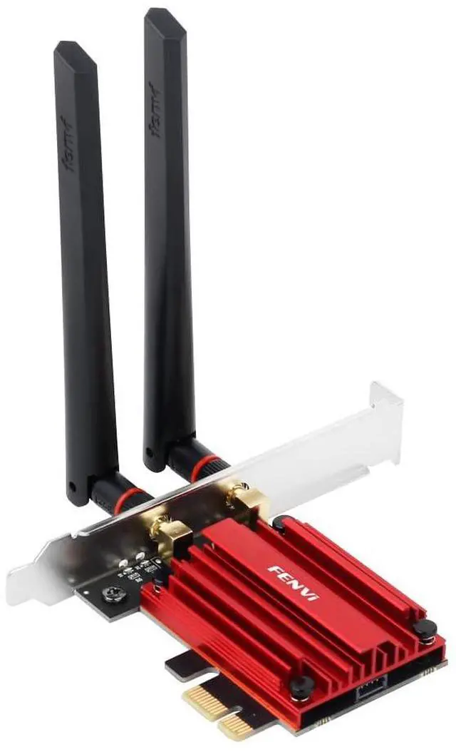 Main image of WiFi 6E PCIe Card AX210, 5400Mbps Tri-Band Wireless Adapter with Bluetooth 5.3, Ultra-Low Latency for Gaming & 8K Streaming, Supports Windows 10/11 64-Bit, for Desktop PC