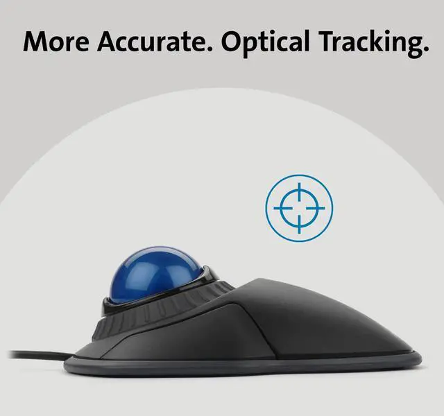 Alt view image 3 of 6 - Orbit Trackball Mouse with Scroll Ring (K72337US), 4 1/2X5 1/2X2"