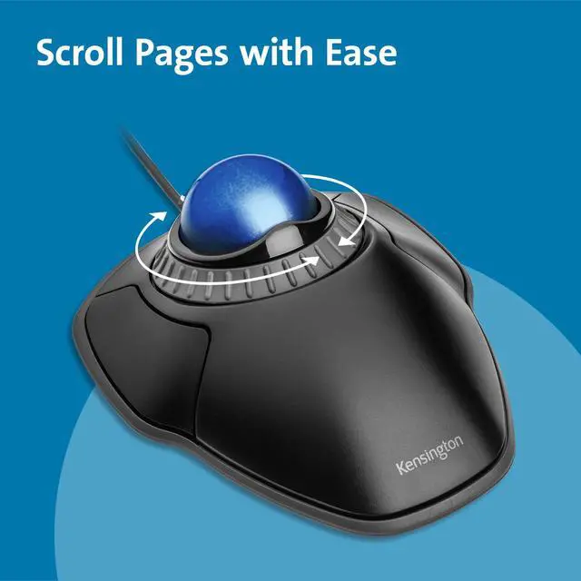 Alt view image 4 of 6 - Orbit Trackball Mouse with Scroll Ring (K72337US), 4 1/2X5 1/2X2"