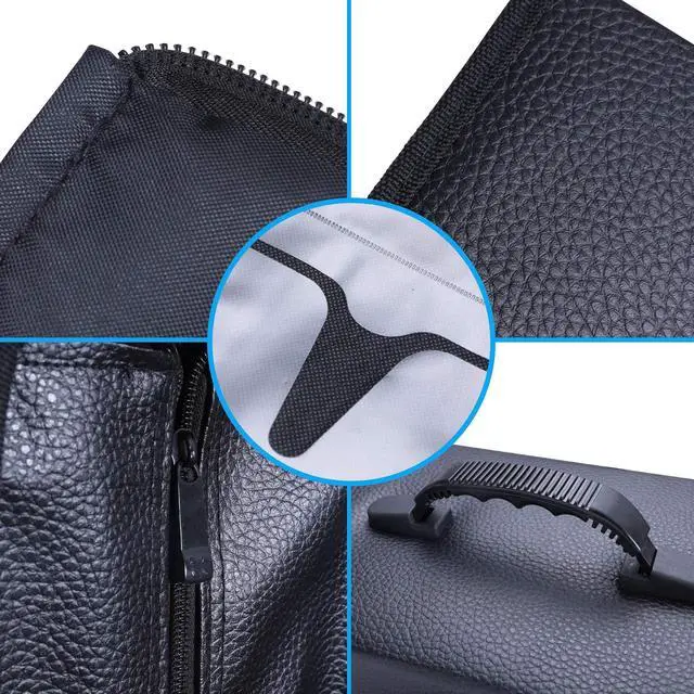 Alt view image 3 of 7 - CD Case DVD Holder Storage, 400 Capacity DVD Cases Organizer Portable Cd Wallet Binder for Home Travel (400 Black)