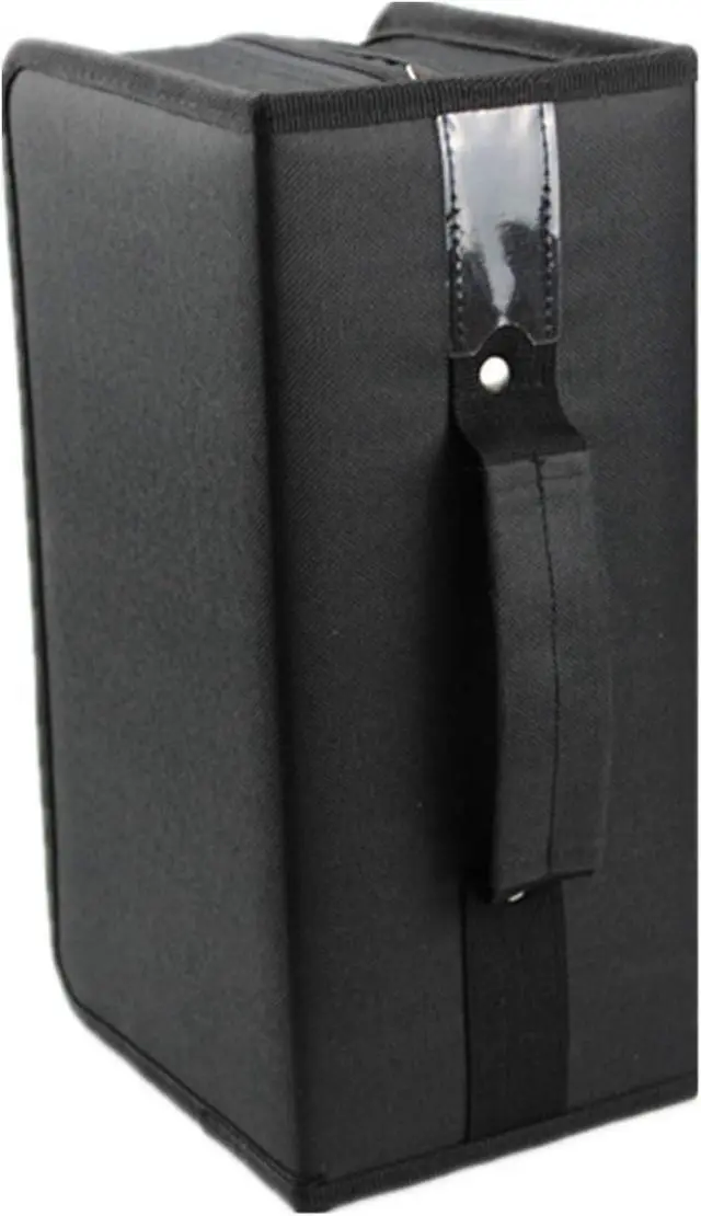 Alt view image 4 of 6 - CD/DVD Case Holder Organizer Wallet Sleeves Booklet Binder,Storage 168 Capacity Disc(Black)