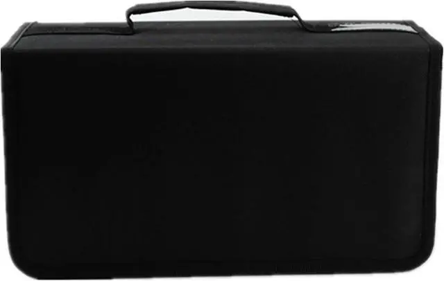 Alt view image 5 of 6 - CD/DVD Case Holder Organizer Wallet Sleeves Booklet Binder,Storage 168 Capacity Disc(Black)