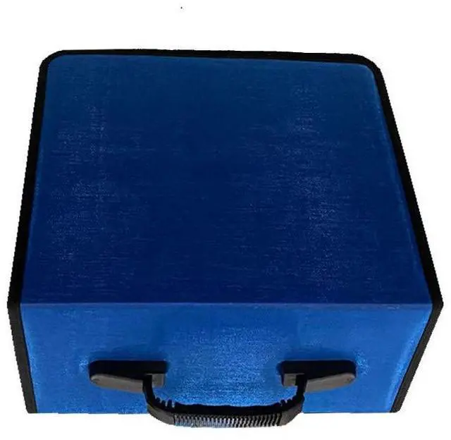 Alt view image 4 of 6 - CD/DVD Case Holder Organizer Wallet Sleeves Booklet Binder,Storage 400 Capacity Disc(Blue)