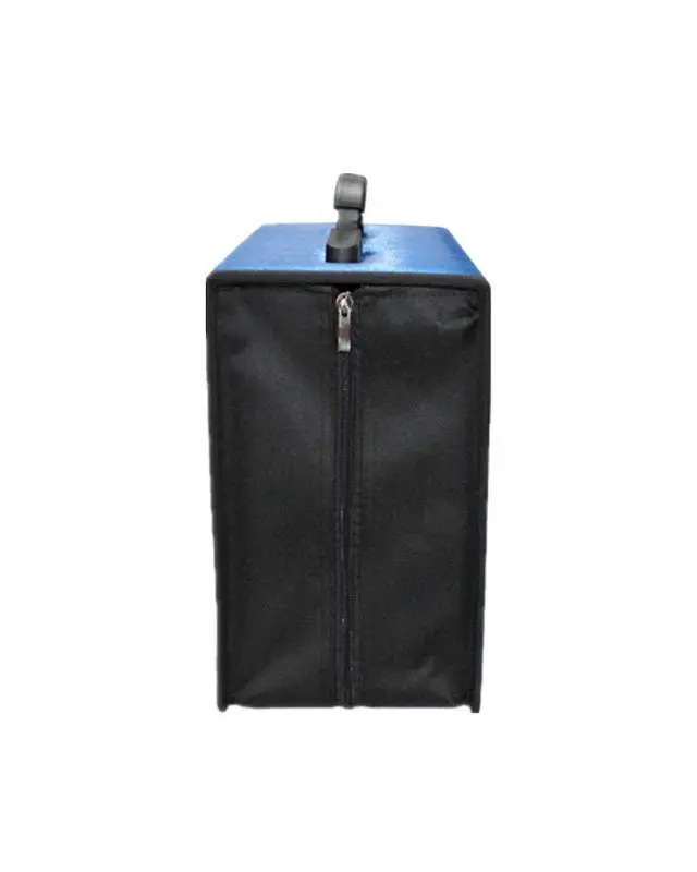 Alt view image 5 of 6 - CD/DVD Case Holder Organizer Wallet Sleeves Booklet Binder,Storage 400 Capacity Disc(Blue)