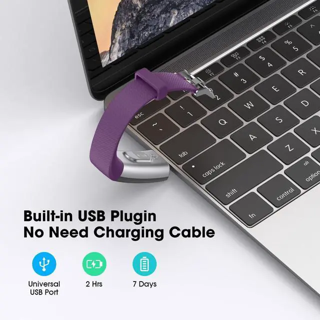 Alt view image 6 of 7 - Fitness Tracker with Heart Rate Blood Oxygen Monitor, Activity Tracker Sleep Monitor Health Tracker, Smart Watch Pedometer Step Calories Counter, Fitness Watches for Men Women