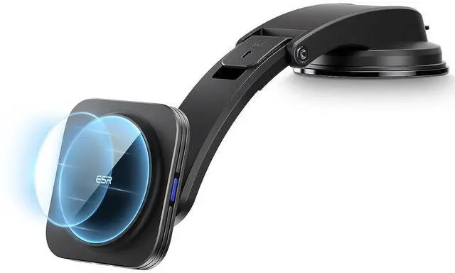 Main image of for MagSafe Car Mount Charger, Dashboard Magnetic Wireless Car Charger Mount, Compatible with MagSafe Car Charger, for iPhone 17-12 Series, Galaxy S26/S25, Fast Charging, Car Accessories, Black