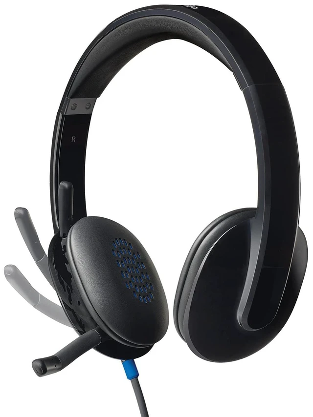 Alt view image 2 of 6 - Logitech H540 Wired Headset for Windows and Mac, USB-A, Black | High-performance, compatible with Windows and Mac, Skype Certified
