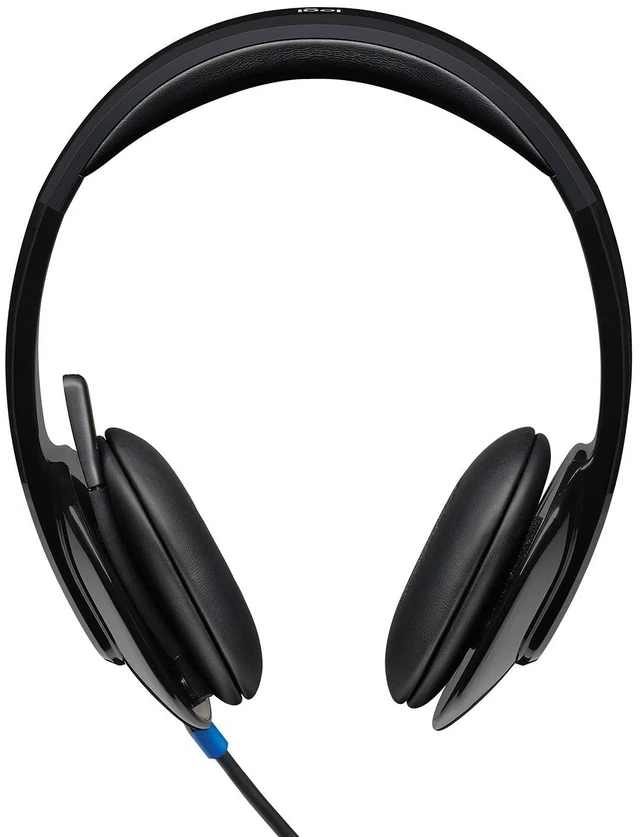 Alt view image 3 of 6 - Logitech H540 Wired Headset for Windows and Mac, USB-A, Black | High-performance, compatible with Windows and Mac, Skype Certified